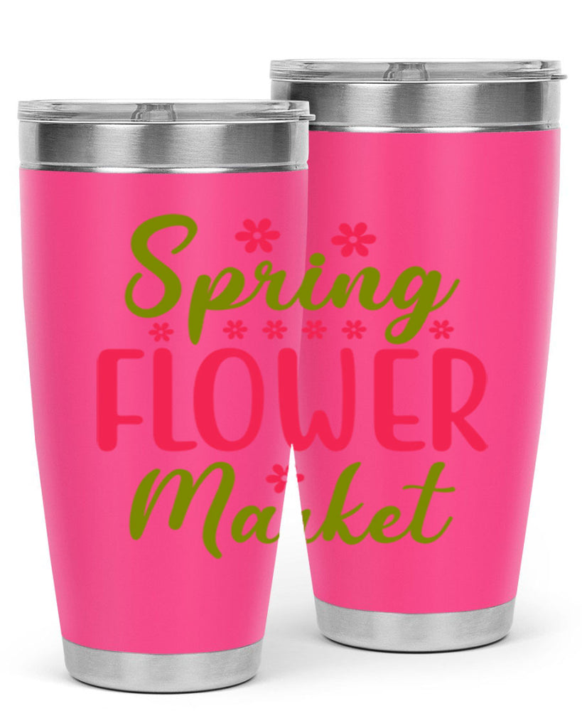 Spring Flower Market 423#- spring- Tumbler