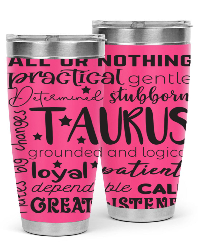 Taurus 573#- zodiac- Tumbler