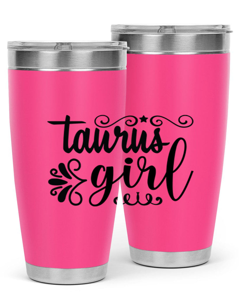 Taurus girl 499#- zodiac- Tumbler