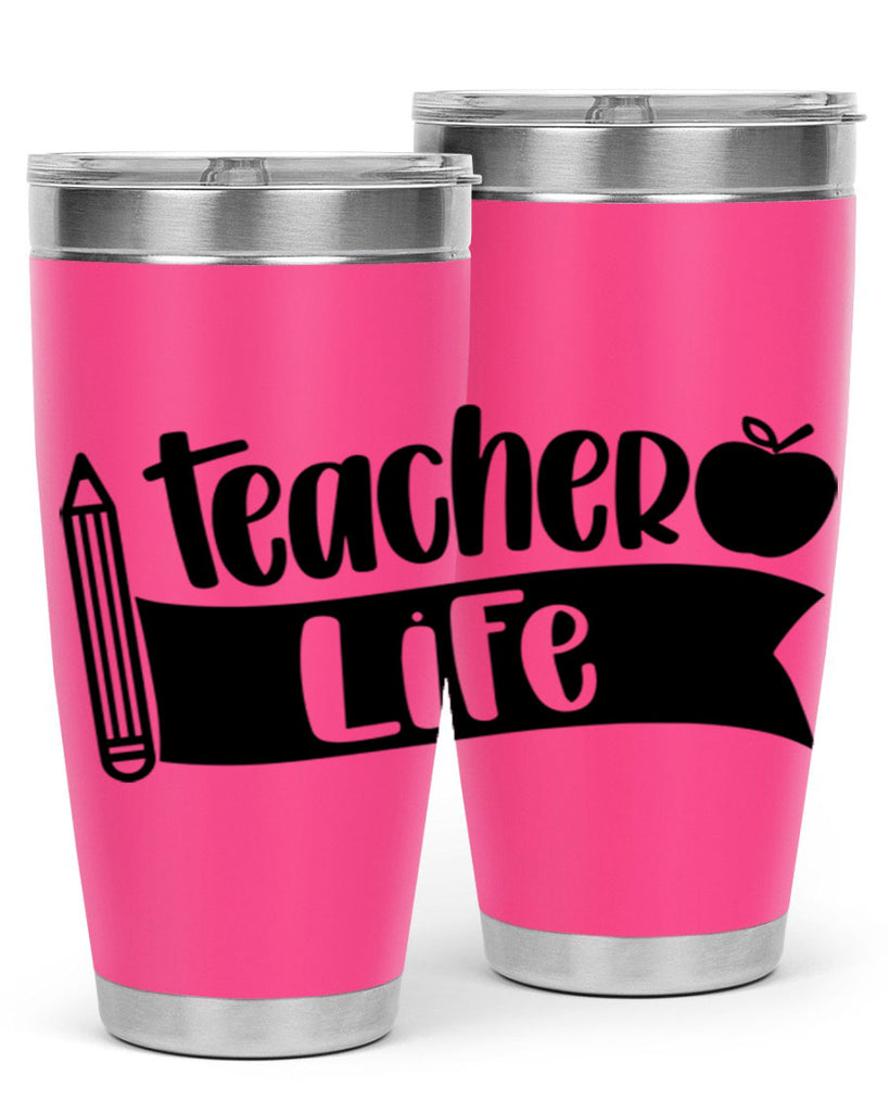 Teacher Life Style 52#- teacher- tumbler