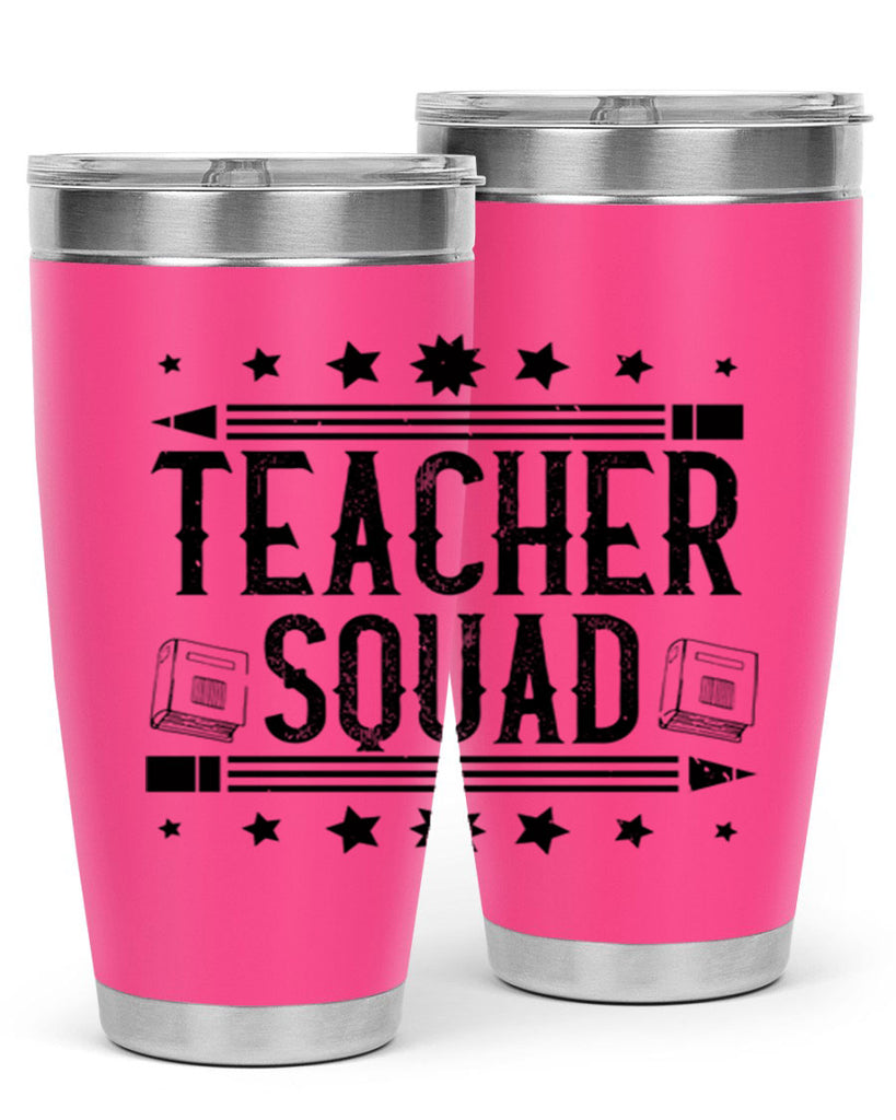 Teacher squad Style 14#- teacher- tumbler