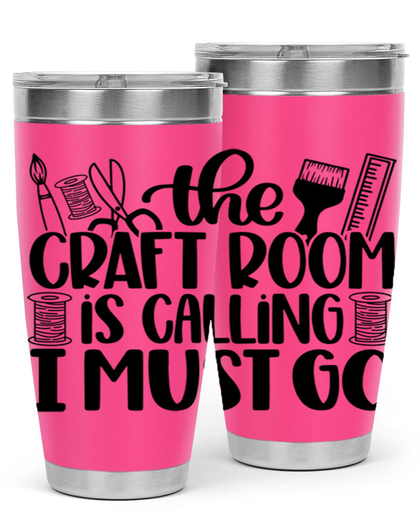 The Craft Room Is Calling 6#- crafting- Tumbler