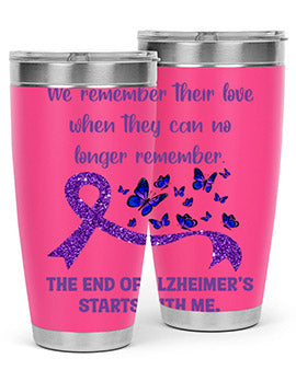 The End Of AlzheimerS Start With Me 217#- alzheimers- Cotton Tank