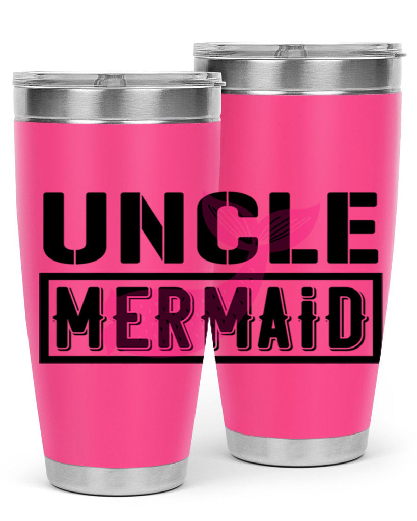 Uncle mermaid 634#- mermaid- Tumbler