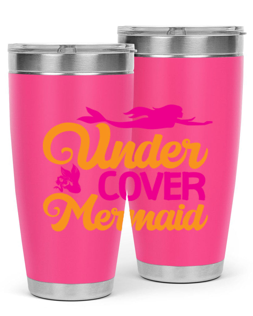 Under Cover Mermaid 638#- mermaid- Tumbler