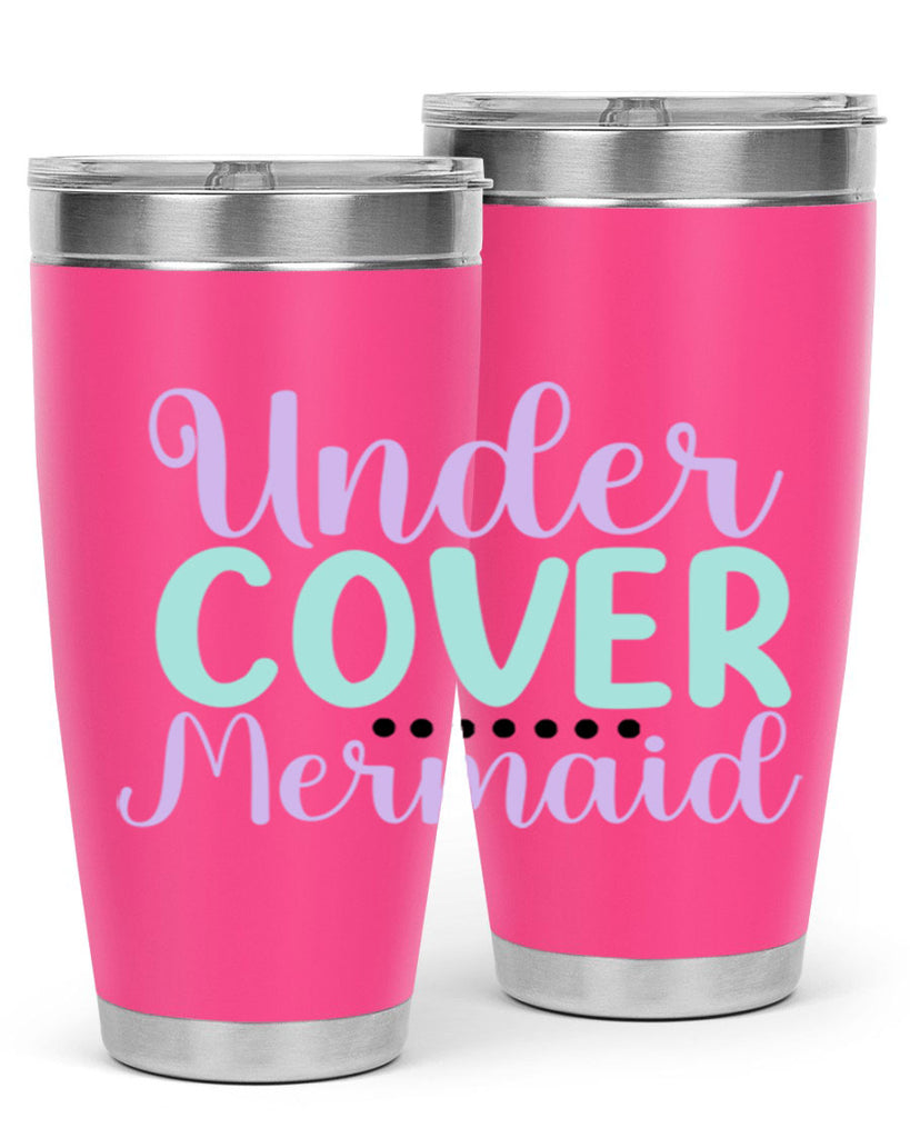 Under Cover Mermaid 639#- mermaid- Tumbler