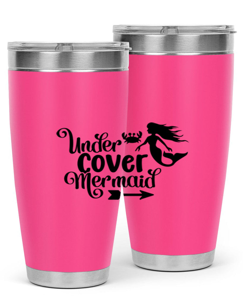 Under Cover Mermaid 641#- mermaid- Tumbler