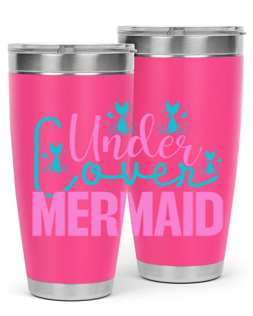 Under Cover Mermaid 643#- mermaid- Tumbler