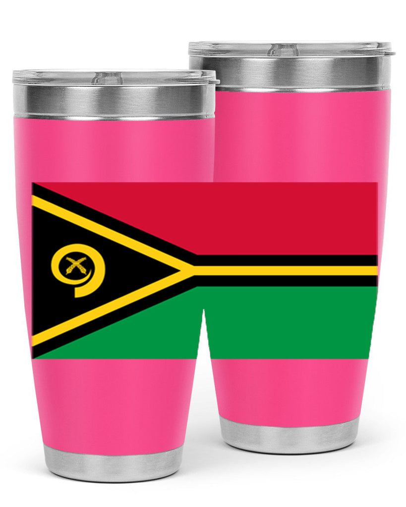 Vanuatu 7#- world flags- Tumbler