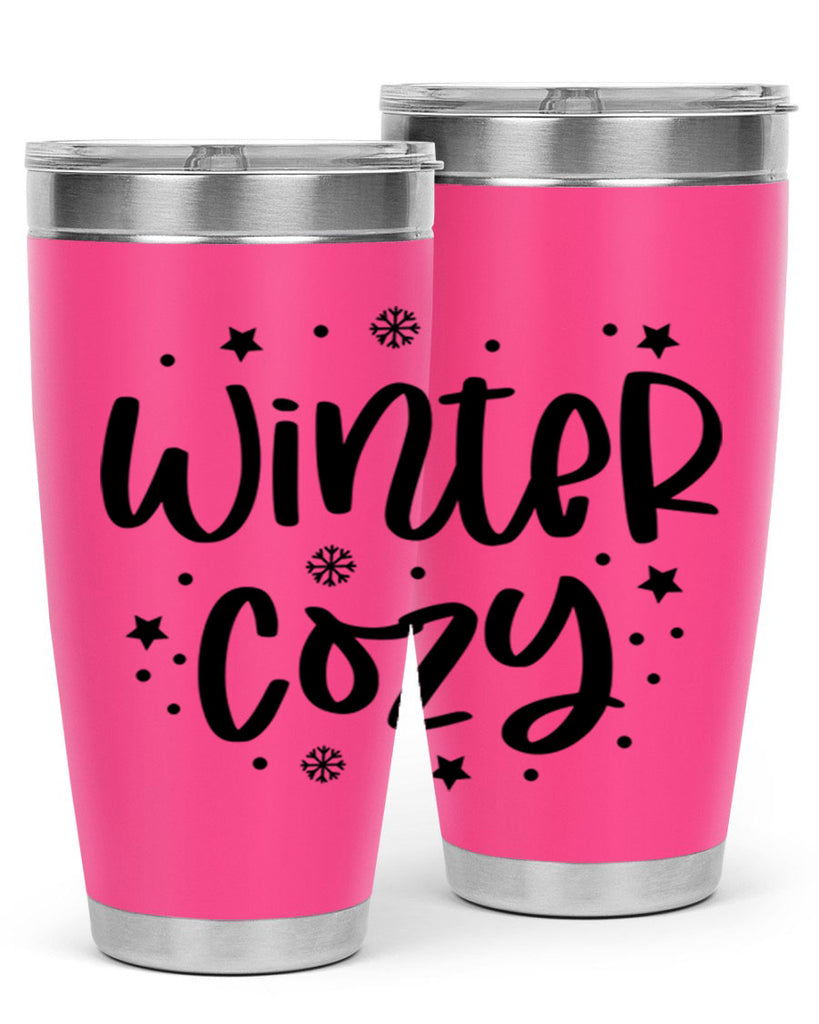 Winter Cozy498#- winter- Tumbler