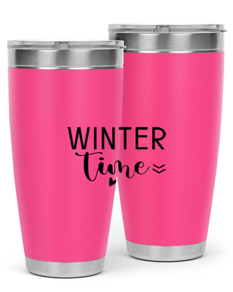 Winter Time 526#- winter- Tumbler