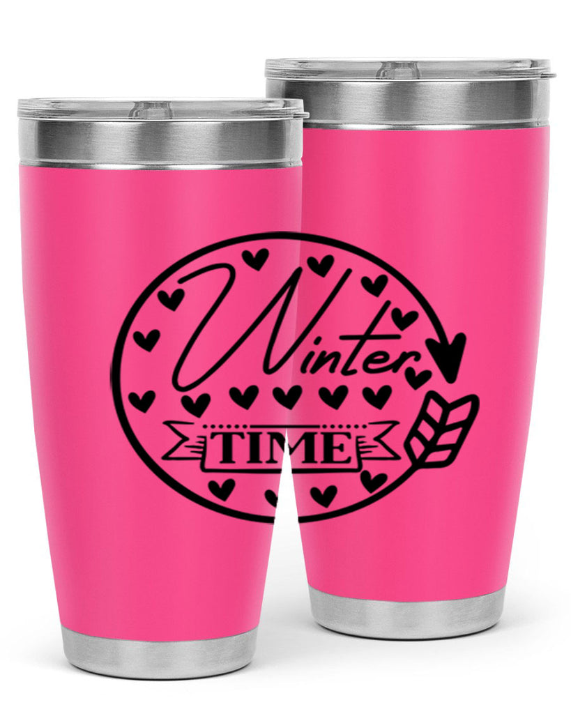 Winter Time 527#- winter- Tumbler