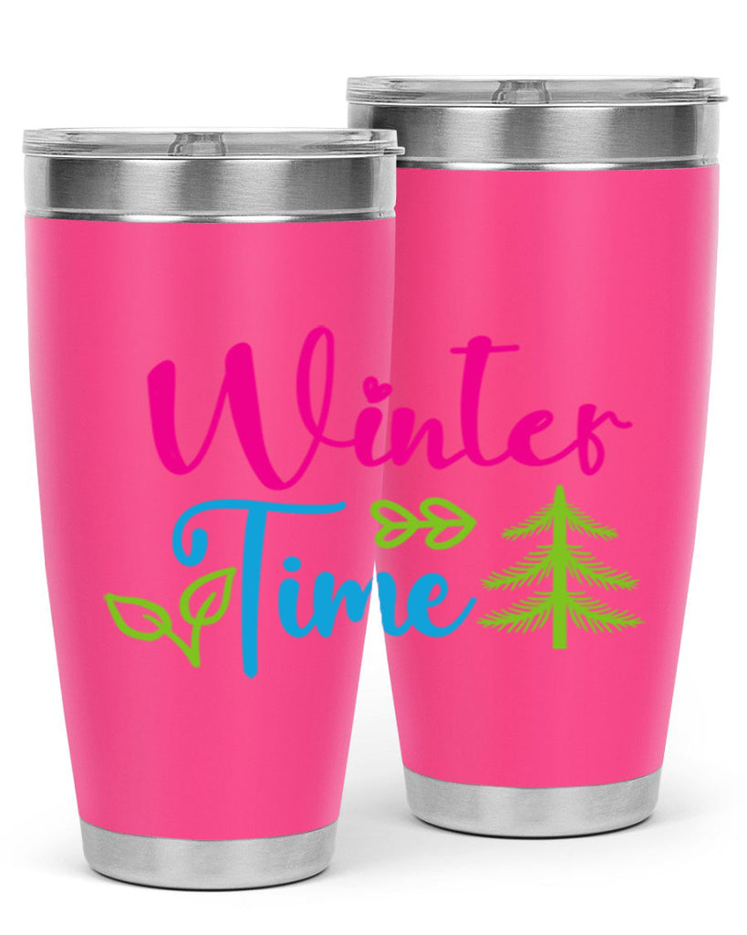 Winter Time 528#- winter- Tumbler