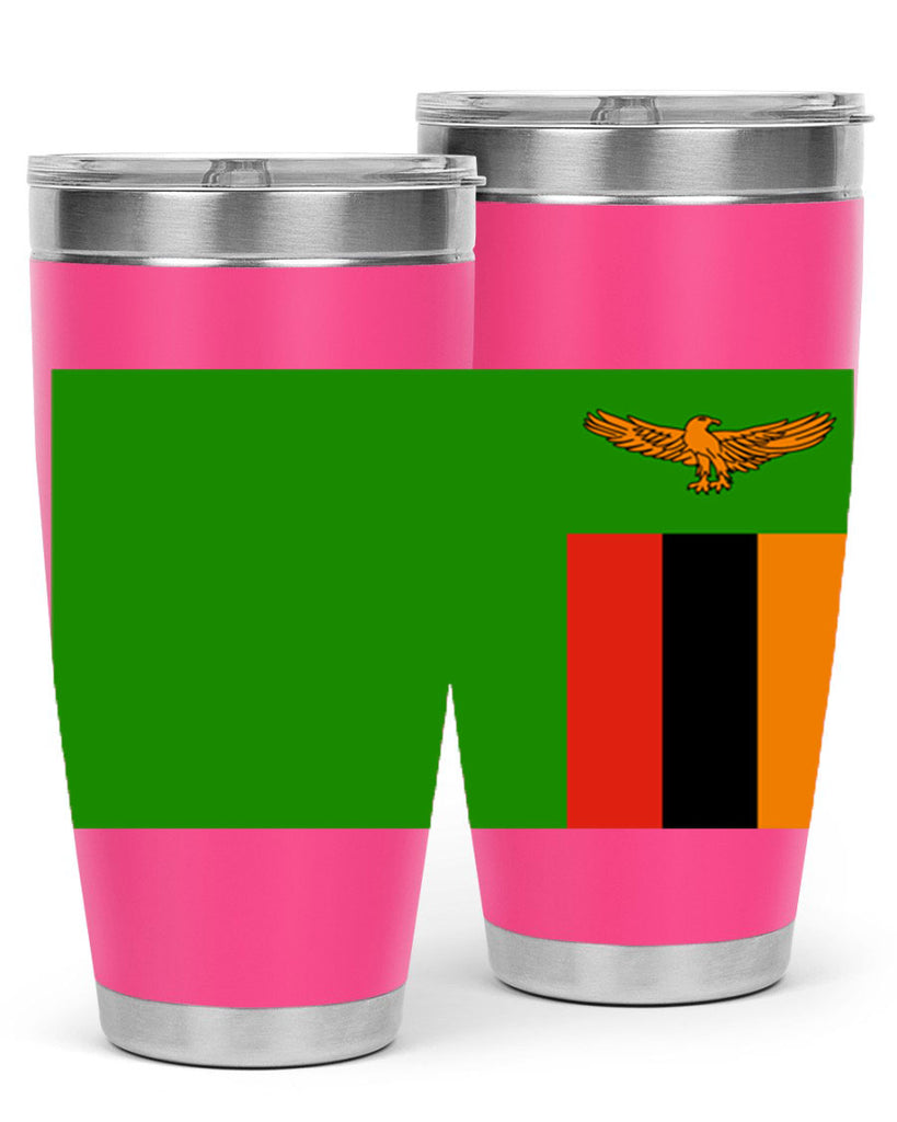 Zambia 2#- world flags- Tumbler