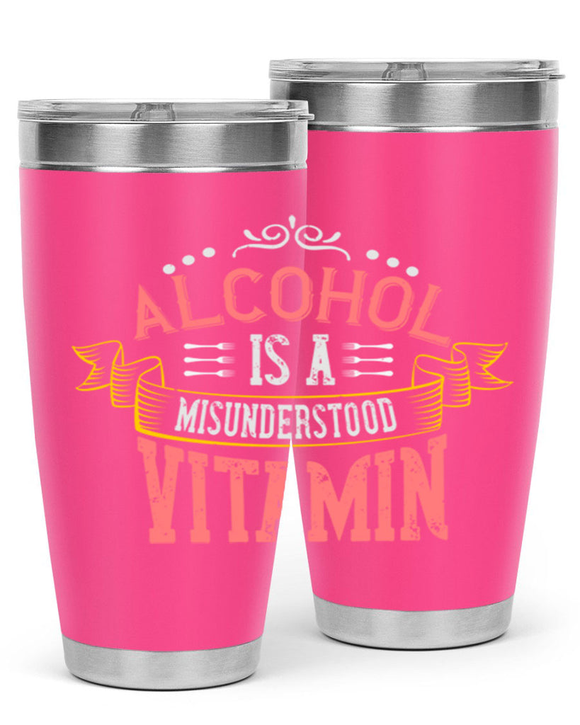 alcohol is a misunderstood vitamin 50#- cooking- Tumbler