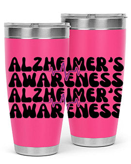 alzheimer s awareness 5#- alzheimers- Tumbler