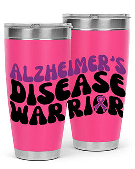 alzheimer s disease warrior 4#- alzheimers- Tumbler