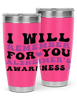 alzheimers awareness style 108#- alzheimers- Tumbler