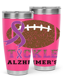 alzheimers awareness style 112#- alzheimers- Tumbler
