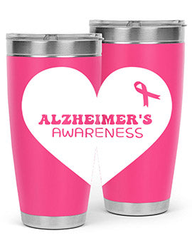 alzheimers awareness style 60#- alzheimers- Tumbler