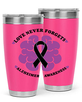 alzheimers awareness style 95#- alzheimers- Tumbler