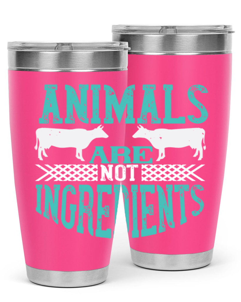 animals are not ingredients 103#- vegan- Tumbler