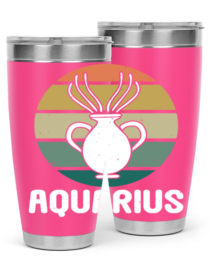 aquarius 78#- zodiac- Tumbler