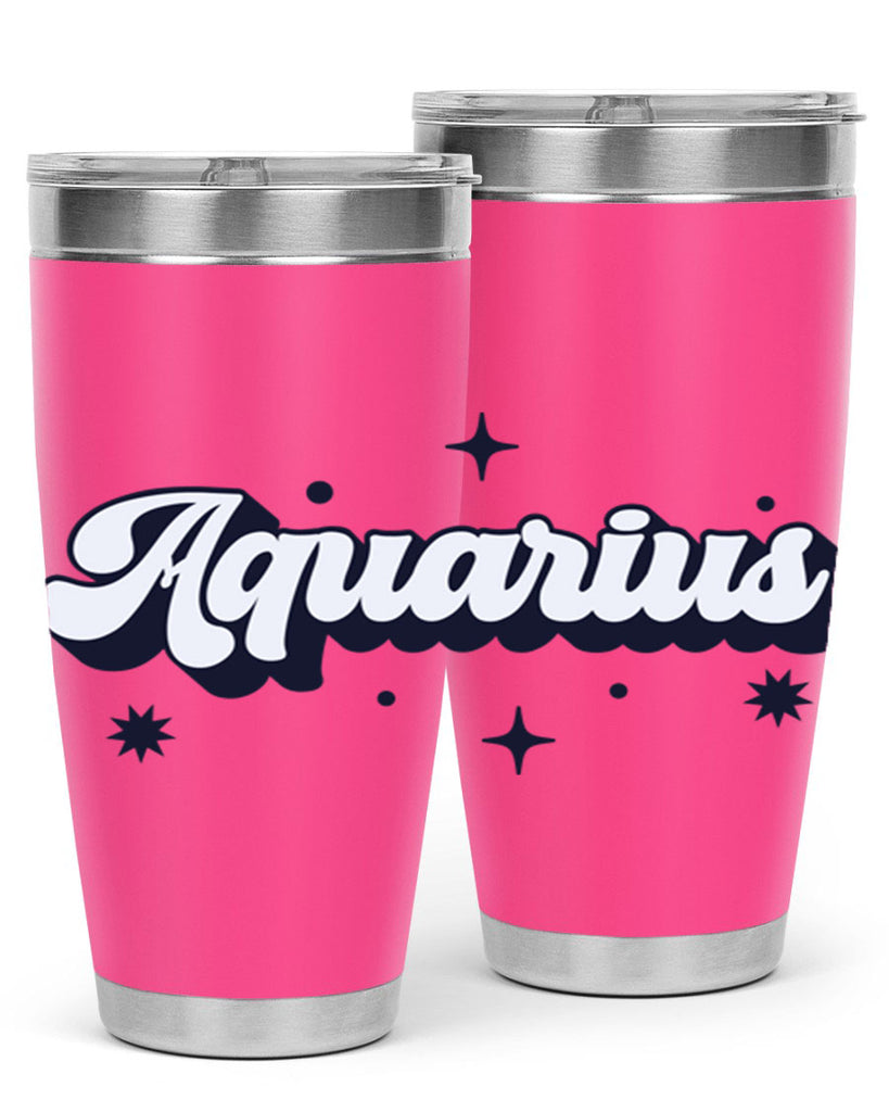 aquarius 82#- zodiac- Tumbler