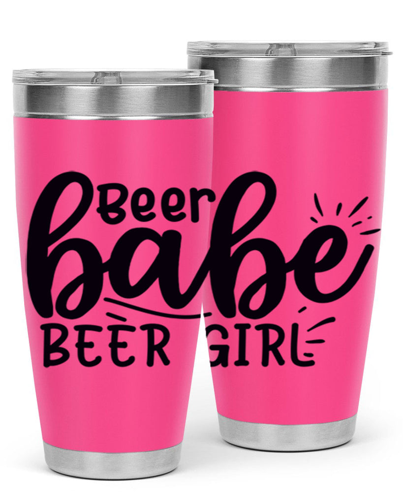 beer babe beer girl 136#- beer- Tumbler