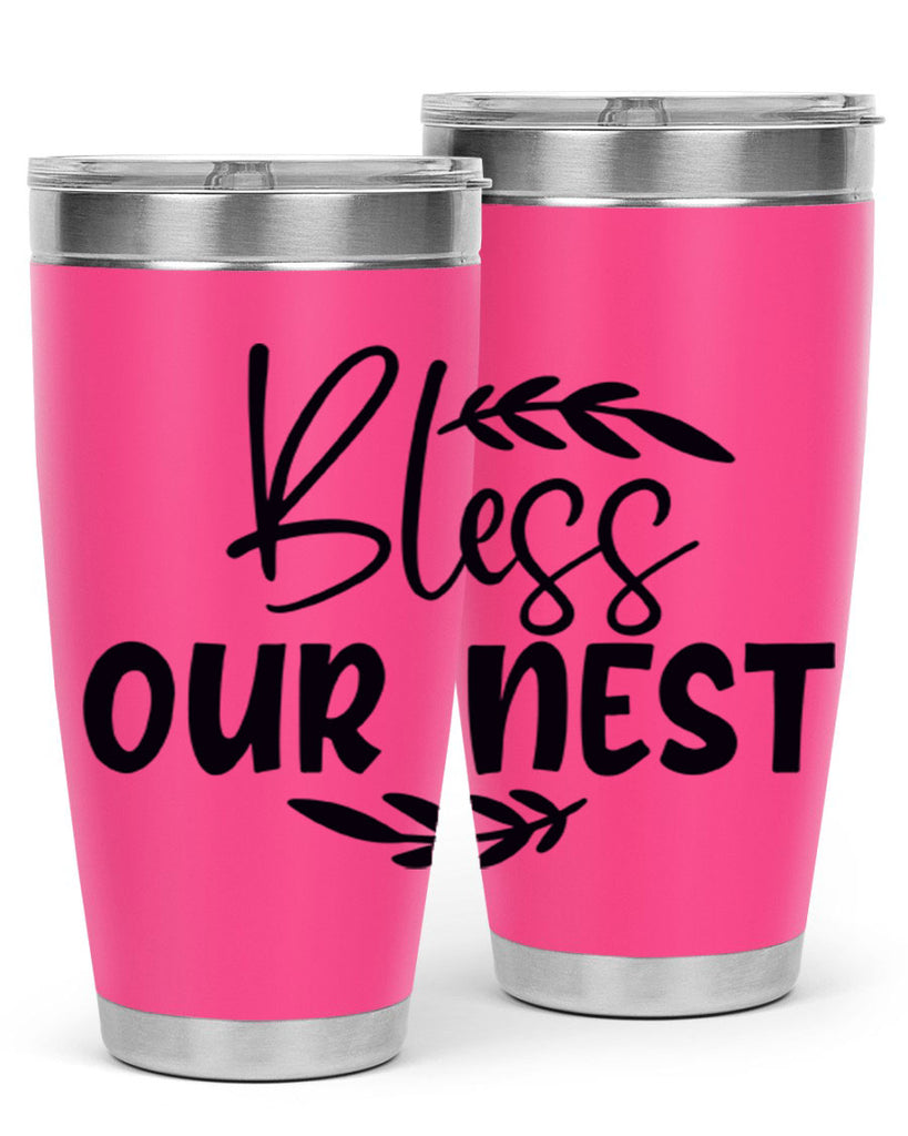 bless our nest 85#- home- Tumbler