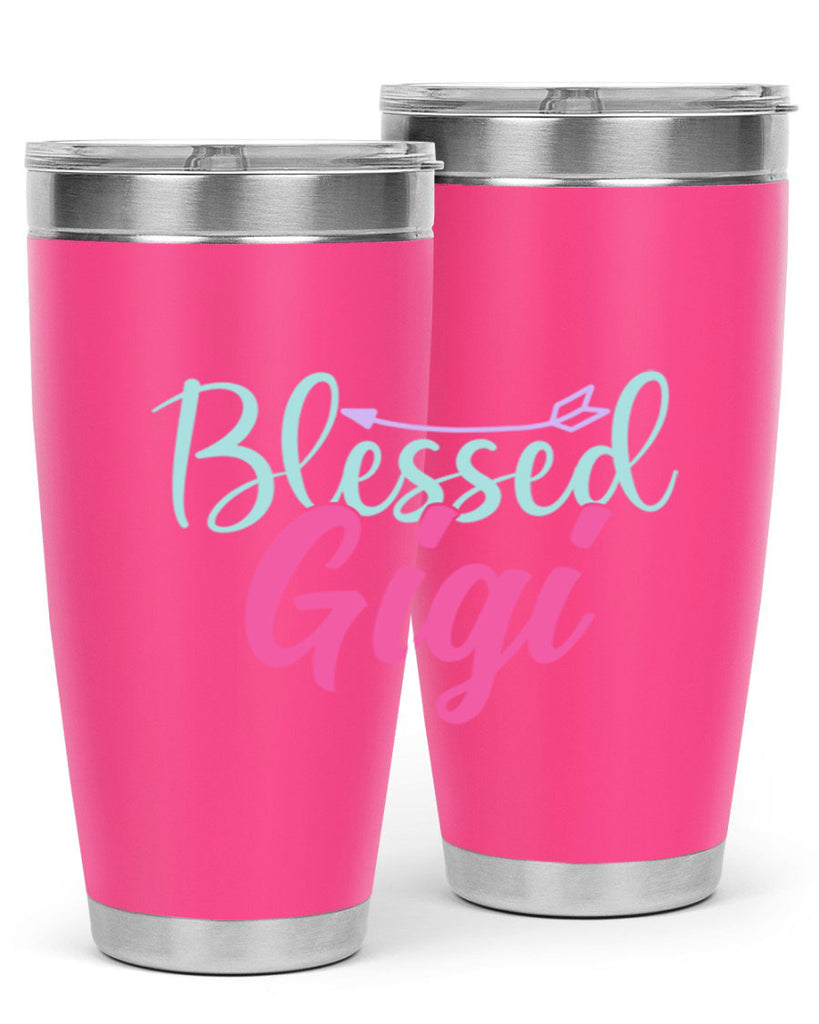 blessed gigi 65#- grandma - nana- Tumbler