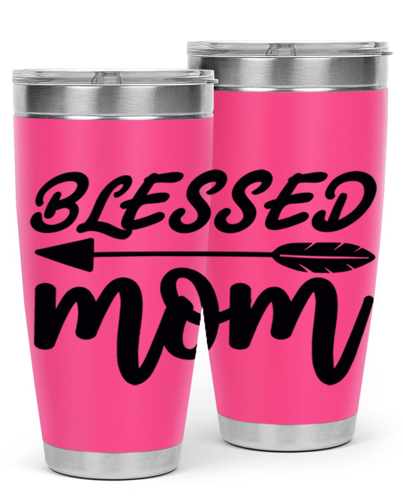 blessed mom 270#- mom- Tumbler