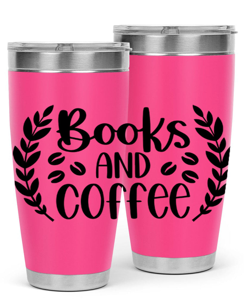 books and coffee 47#- reading- Tumbler