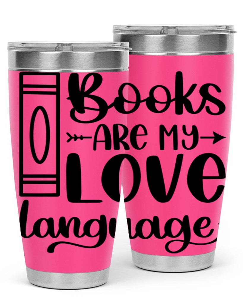 books are my love language 46#- reading- Tumbler