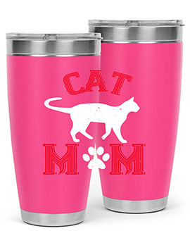 cat mom Style 35#- cat- Tumbler