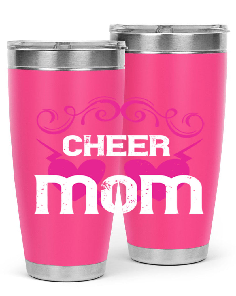 cheer mom 194#- mom- Tumbler