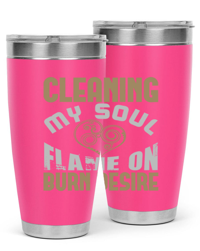 cleaning my sould flame on burn desire Style 43#- cleaner- tumbler