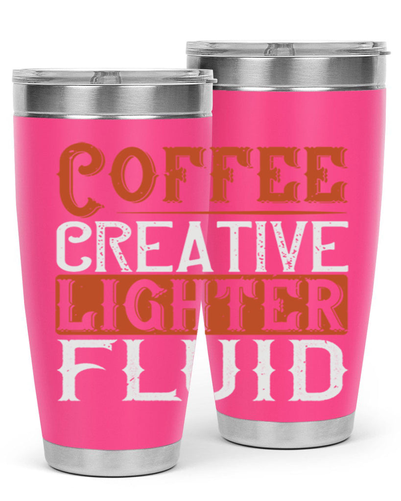 coffee creative lighter fluid 273#- coffee- Tumbler