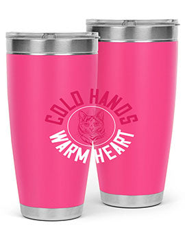 cold hands warm heart Style 42#- cat- Tumbler