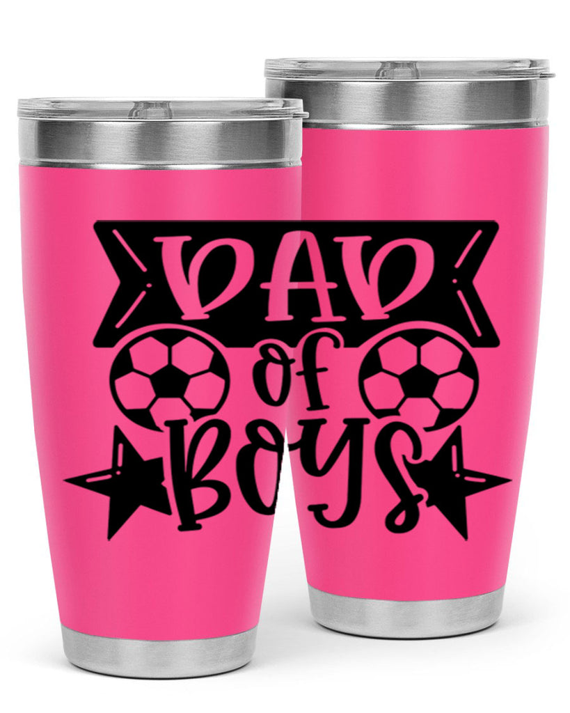 dad of boy 61#- fathers day- Tumbler