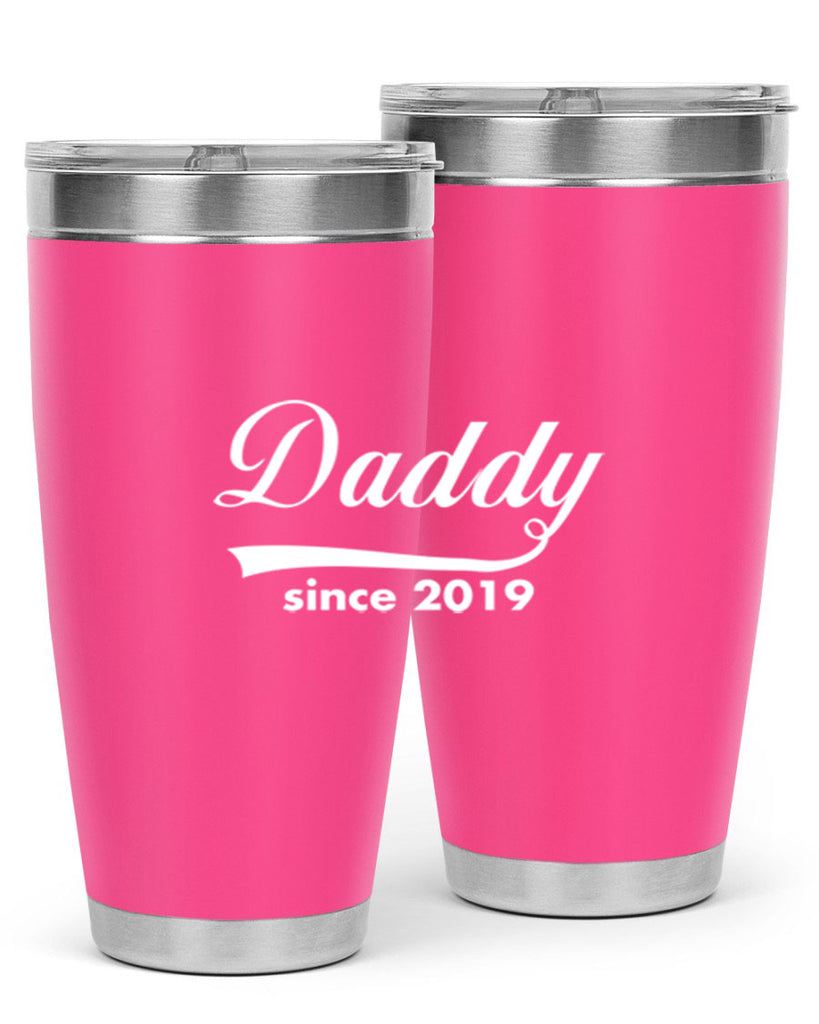 daddy since 21#- dad- Tumbler