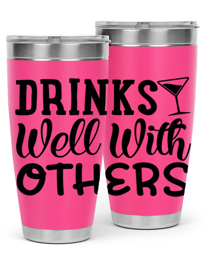 drinks well with others 128#- beer- Tumbler