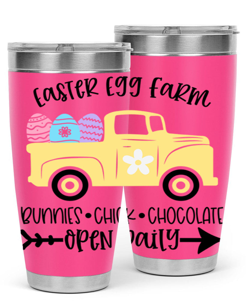 easter egg farm 58#- easter- Tumbler