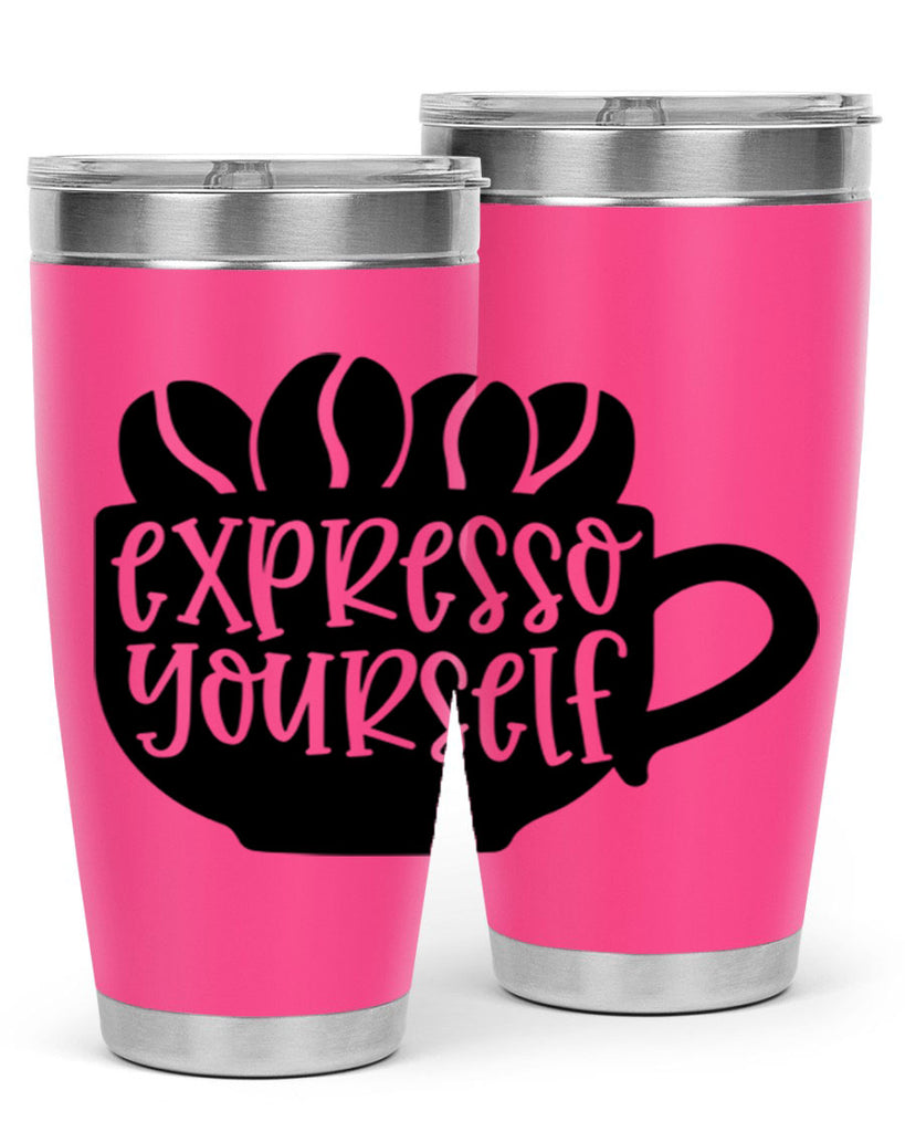 expresso yourself 56#- wine- Tumbler