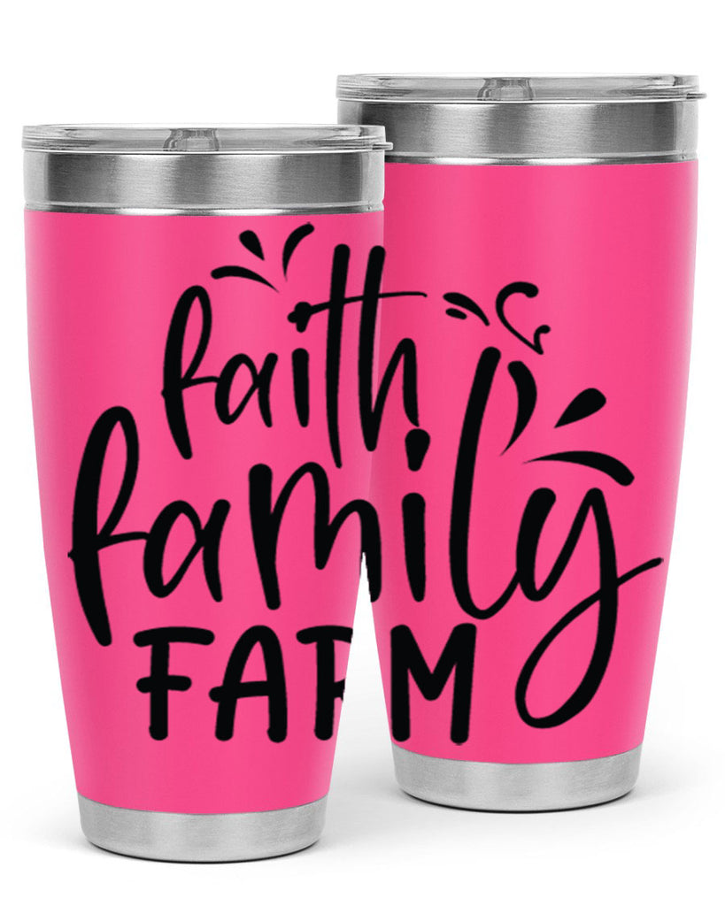 faith family farm 44#- family- Tumbler