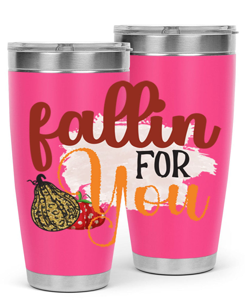 fallin for you 167#- fall- Tumbler