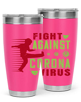 fight against corona virus Style 41#- corona virus- Cotton Tank