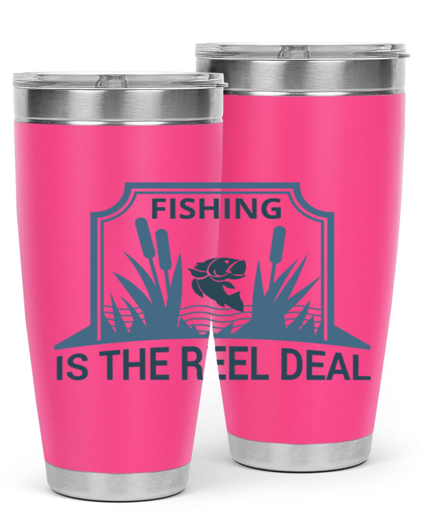 fishing is the real deal 138#- fishing- Tumbler