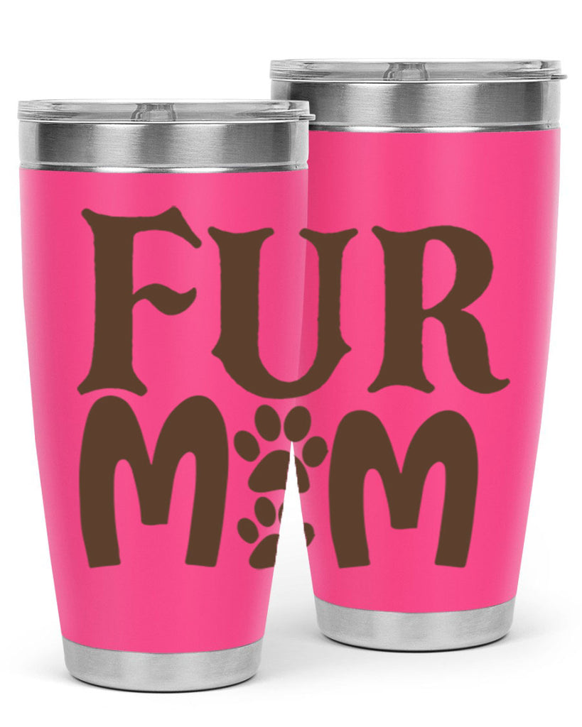 fur mom 266#- mom- Tumbler