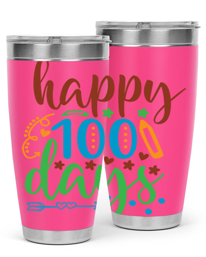 happy 100 days 10#- 100 days of school- Tumbler